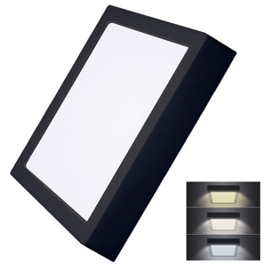 LED světelný panel Solight černá WD175-B