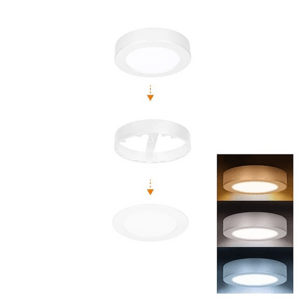 LED světelný panel Solight bílá WD240-W