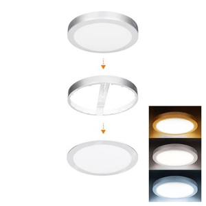 LED světelný panel Solight hnědá WD244-S