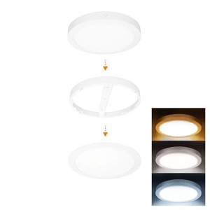 LED světelný panel Solight hnědá WD244-W