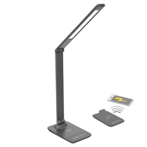 LED stolní lampa Solight šedá WO55-G